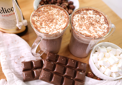 Naughty Nutella Hot Chocolate Recipe